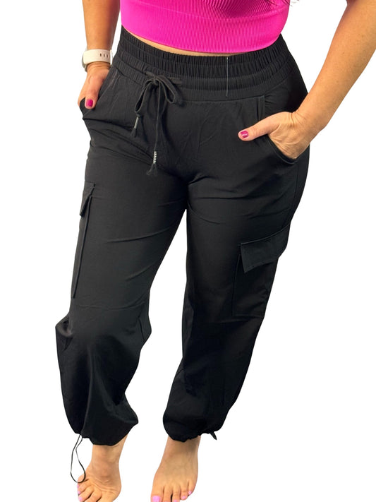 Black Cargo Pants